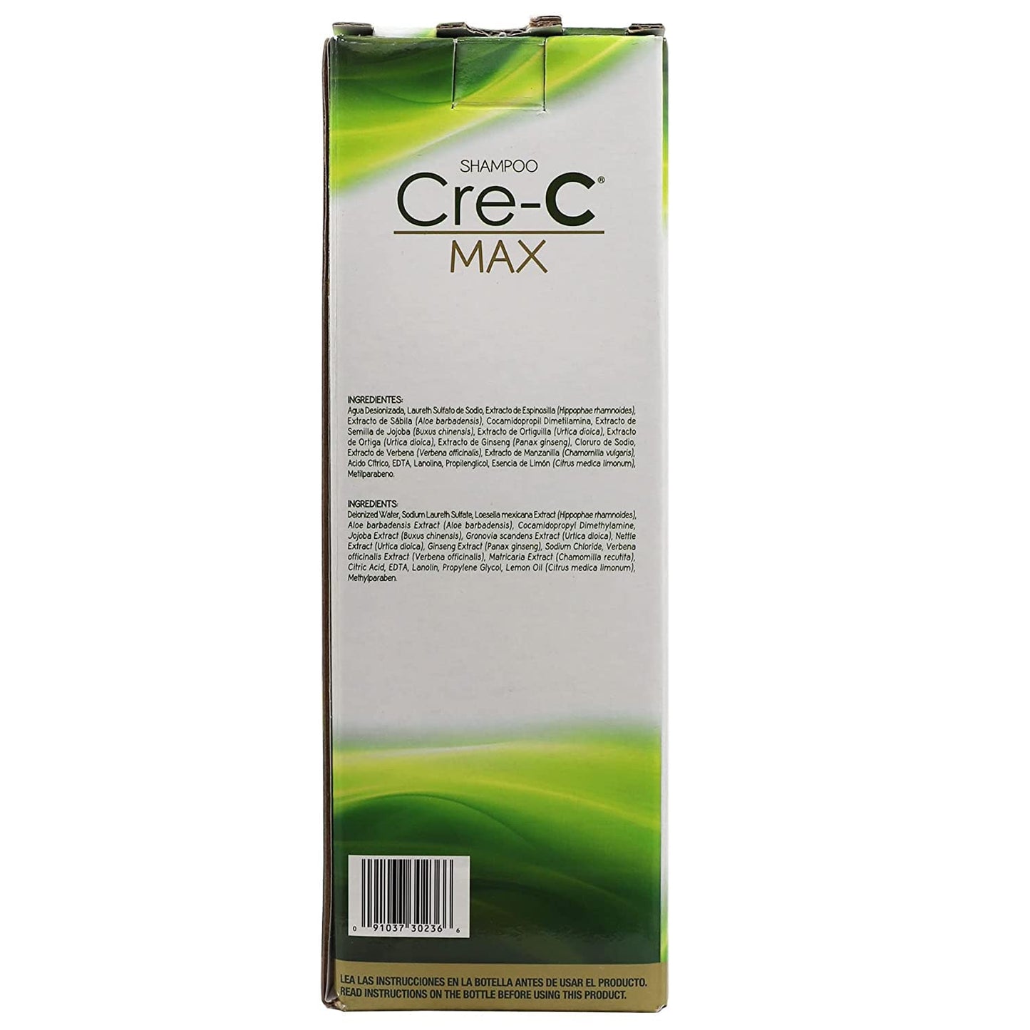 Cre-C Max Shampoo For Regrowing Hair And Hair Loss - 8.46 Oz
