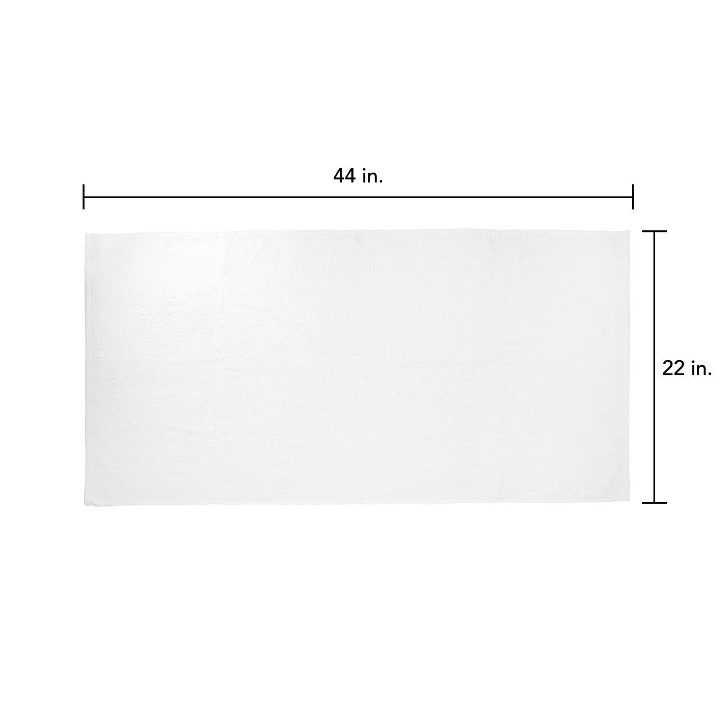 Arkwright White Bath Gym Towel - Pack of 6 - Bulk 100% Cotton Soft Quick Dry Sweat Absorbent Hotel Quality Towels for Workout, Bathroom, Spa, Pool…