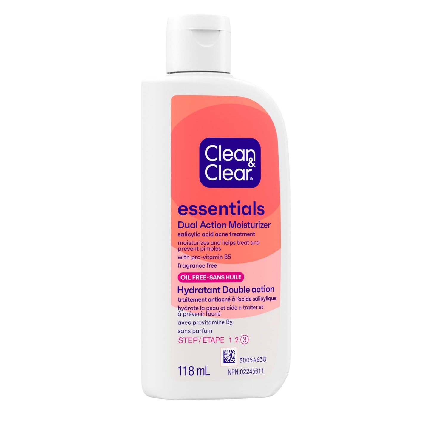Clean & Clear Oil-Free Dual Action Moisturizer 118ml/4 fl oz