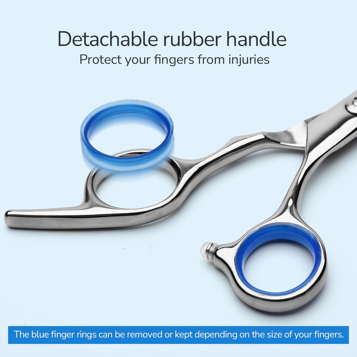 Hair Cutting Scissors, ULG Professional Hair Scissors 6.5 inch Right-Hand Razor Edge Barber Shears Salon Hair Cutting Shears Made of Japanese Beauty and Personal Care ULG