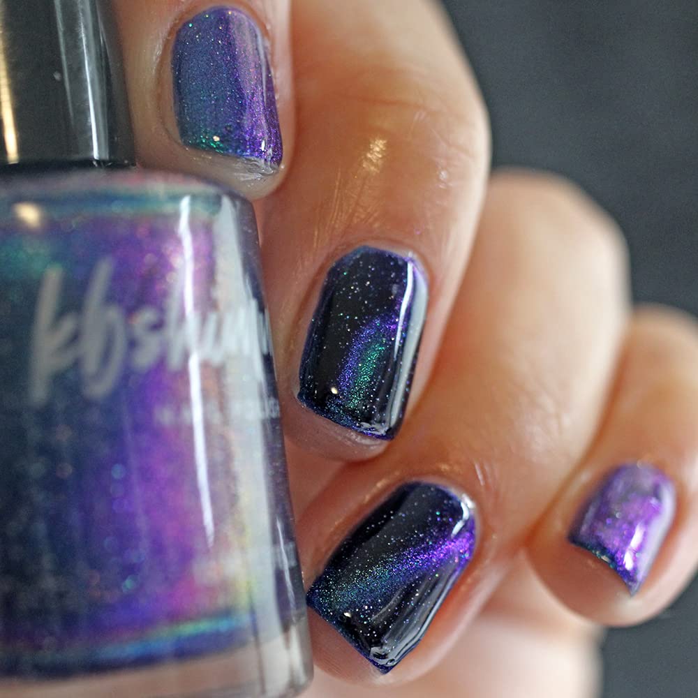 KBShimmer How Polarizing Multichrome Magnetic Nail Polish 0.5 oz Full Sized Bottle