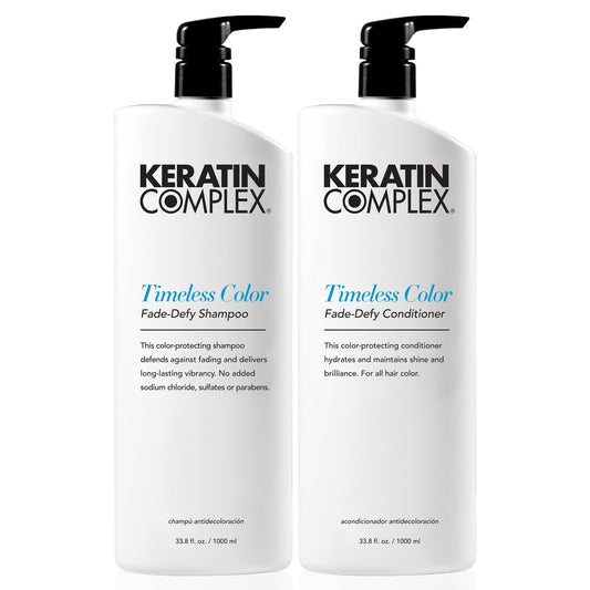 Keratin Complex - Timeless Color Fade Shampoo & Conditioner Duo - 33.8 fl oz Each