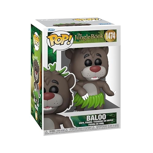 Funko POP! Disney: The Jungle Book - Baloo Bear - Collectable Vinyl Figure - Gift Idea - Official Merchandise - for Kids & Adults - Movies Fans…