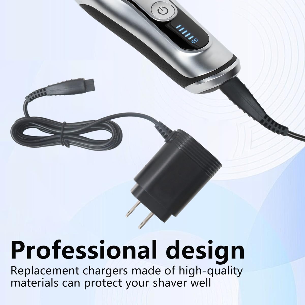 Shaver Charger Fit for Panasonic ES-RT31-Q, ES-RT51-S, ES-RT81, ES-SL33-S, ES-ST25KS, ES-LV67-K, RE7-40, RE7-68 Beauty and Personal Care Zafina-UP