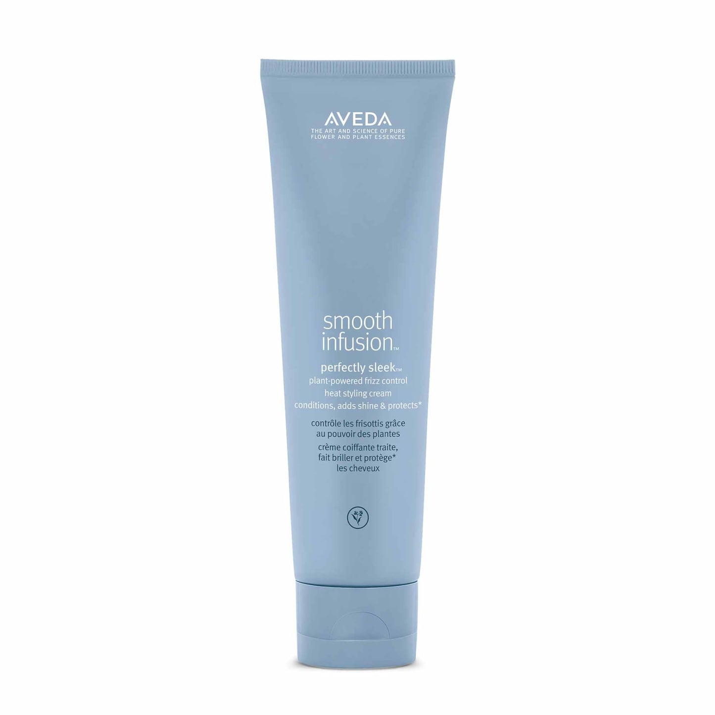 Aveda Smooth Infusion Perfectly Sleek | Heat-Activated Styling Cream | Curly & Coily Hair | Protects Against Frizz, Humidity & Heat | Silicone Free |