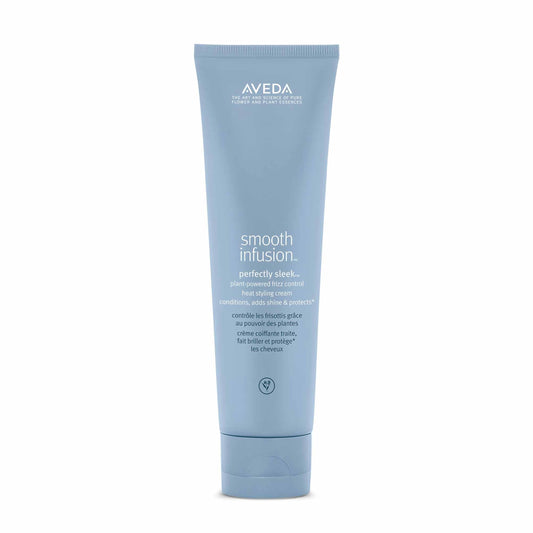 Aveda Smooth Infusion Perfectly Sleek | Heat-Activated Styling Cream | Curly & Coily Hair | Protects Against Frizz, Humidity & Heat | Silicone Free |