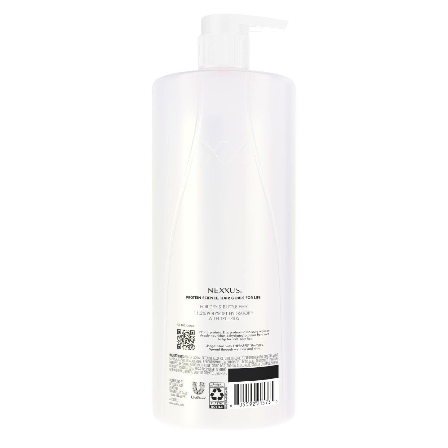 Nexxus, Humectress Conditioner for Ultimate Moisture for Dry Hair Powered by Polysoft Hydrator Technology with Tri-lipids, 33.8 Ounce