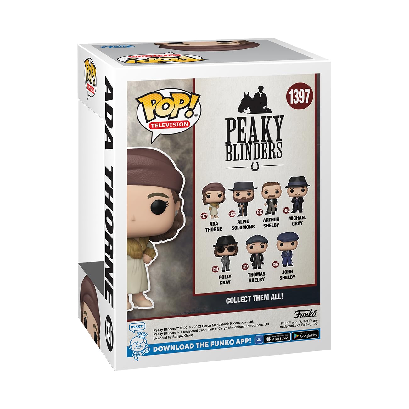 Funko POP! TV: Peaky Blinders - Ada Thorne - Collectable Vinyl Figure - Gift Idea - Official Merchandise - for Kids & Adults - TV Fans - Model Figure…