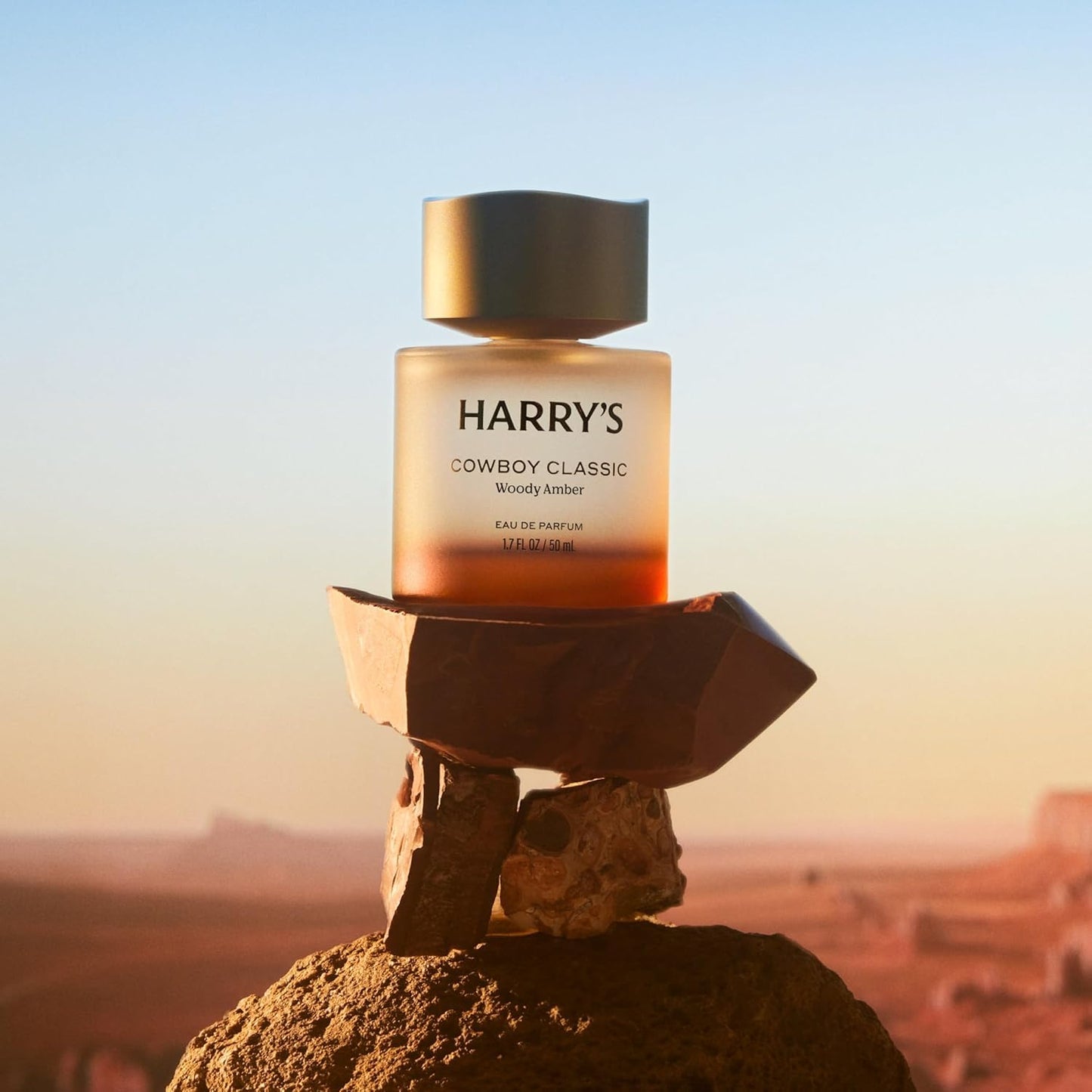 Harry's Cowboy Classic Men's Cologne - Woody Amber Scent - 1.7 fl oz - Notes of Bergamot, Cedarwood & Musk - Long-Lasting Eau de Parfum Men's