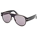 Tom Ford Sunglasses FT 1074 Lyle- 02 01C Shiny Rose Gold, Transp Grey, Black, t