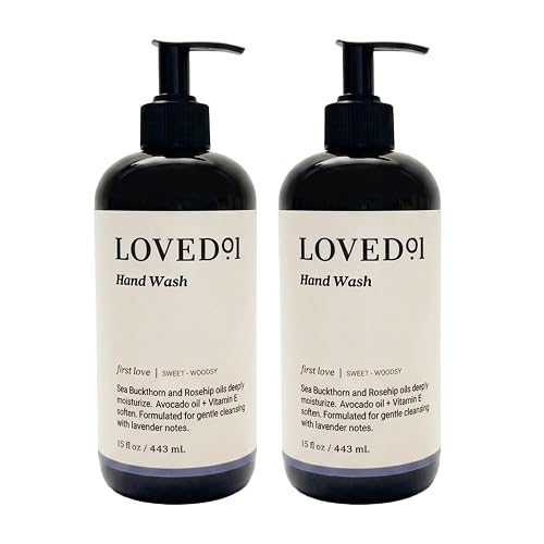 Loved01 Hand Wash, John Legend Skincare, Liquid Hand Soap, Gentle & Hydrating, Cruelty-Free, Oprah's Favorite Things, Formulated with Nourishing Oils