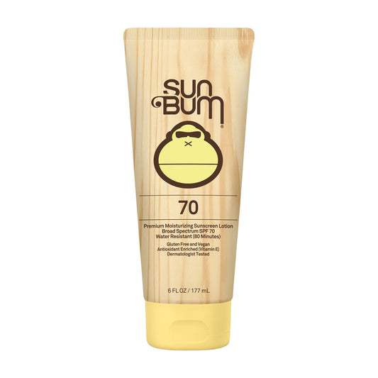 Sun Bum Original Moisturizing Sunscreen SPF 70 Lotion - Broad Spectrum UVA/UVB - Water Resistant & Non-Greasy Protection, Paraben Free, Gluten Free