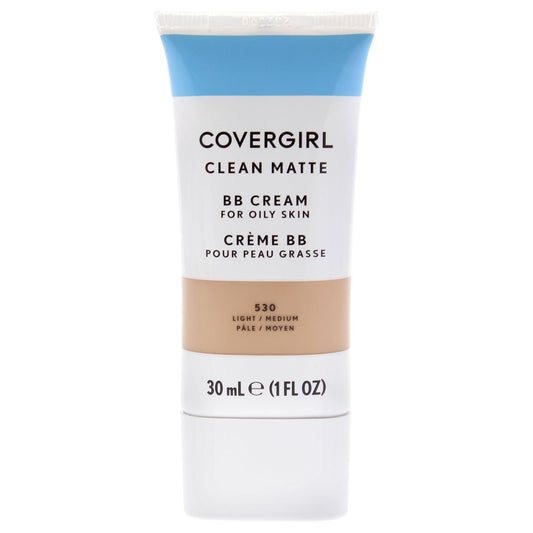 COVERGIRL - Clean Matte BB Cream, Oil-Free, Long-Lasting, Sensitive Skin, Lightweight, 100% Cruelty-Free