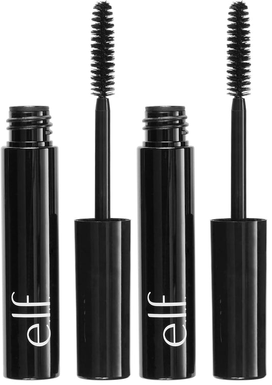 e.l.f. Cosmetics Volumizing Mascara, Mascara For Fuller, Thicker-Looking Lashes, Enriched With Vitamin E, Black,0.19 Fl Oz (Pack of 4) Beauty and Personal Care e.l.f. Default Title