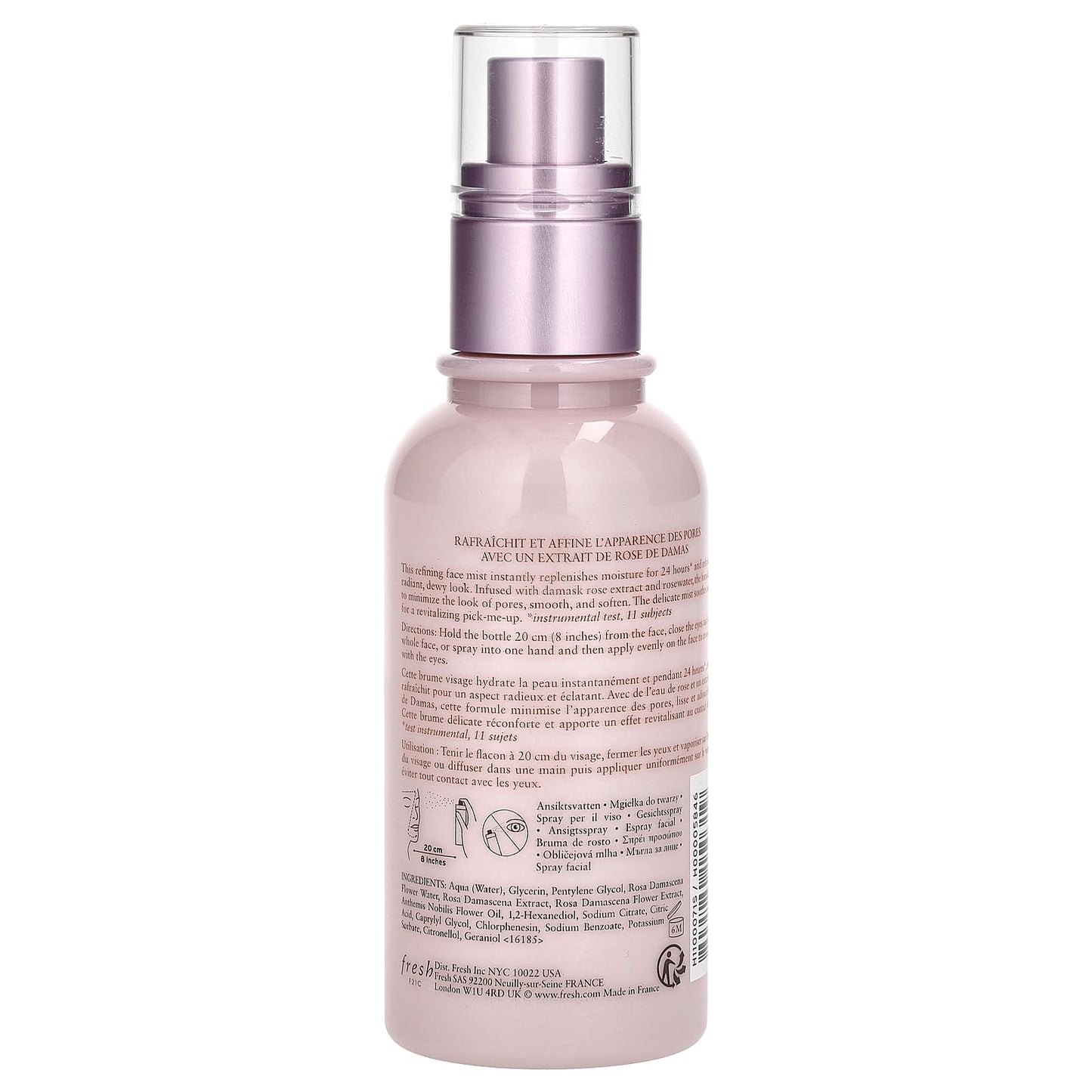 Fresh Rose Instant Hydration Mist, 3.3 fl oz (100 ml)
