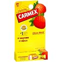 Carmex Click-Stick Moisturizing Lip Balm SPF 15 Strawberry 0.15 oz (Pack of 10)