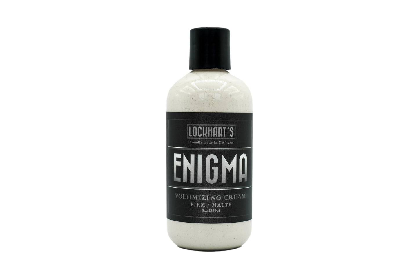Lockhart’s Enigma Matte Cream Clay - Hair Styling Cream for Men - Firm, Long-Lasting Hold, Natural Matte Finish - Kaolin & Bentonite Clay for Volume