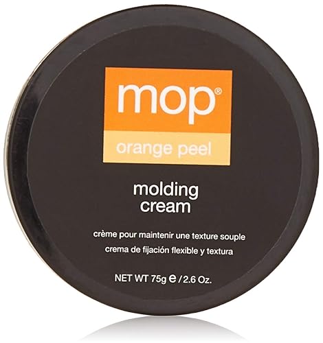 MOP Orange Peel Molding Cream, 2.6 Oz., Adds Texture & Depth with a Medium, Matte Finish