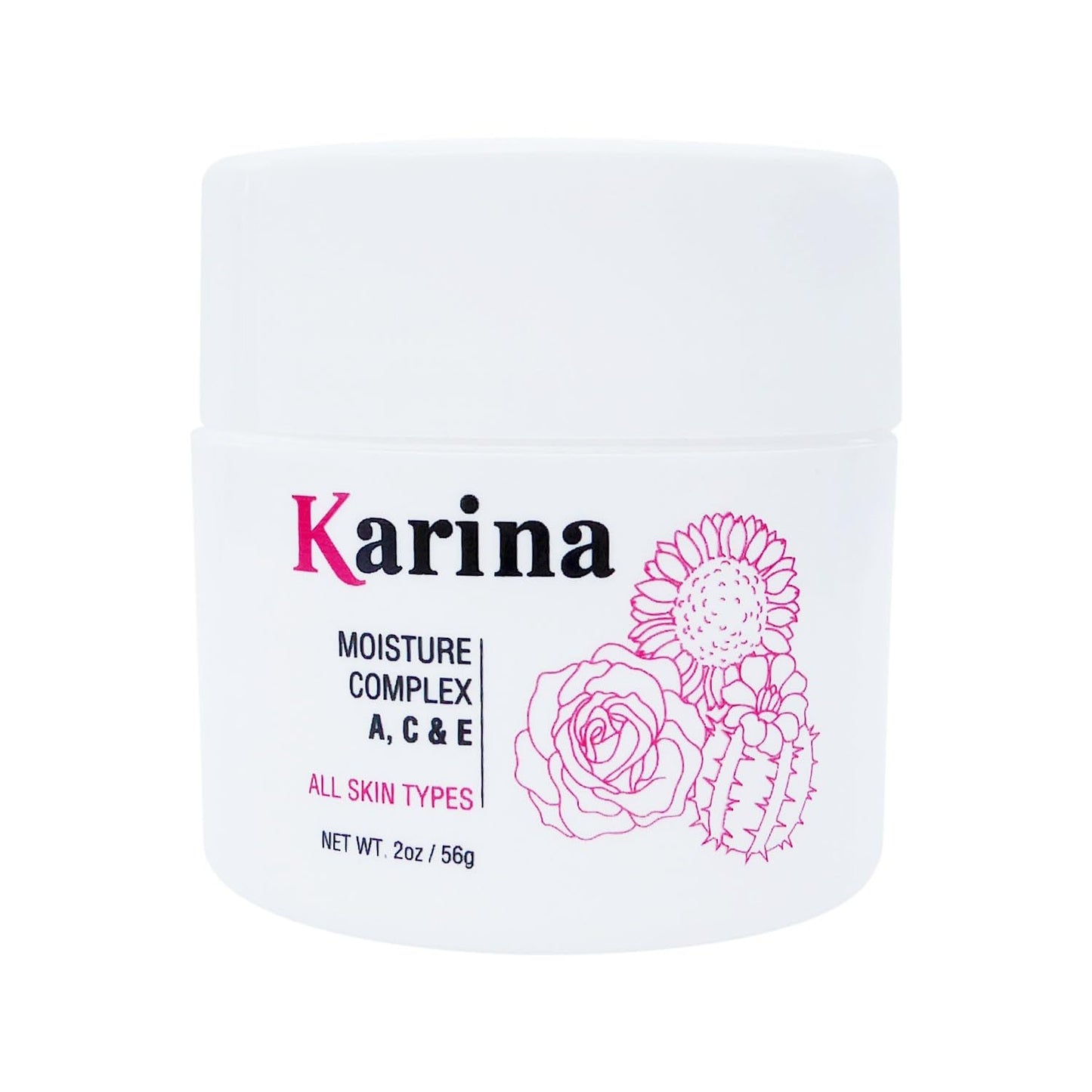 Karina Moisture Complex A, C & E Face Moisturizer - Hydrating Vitamin C Face Cream for All Skin Types | Nourishing Facial Moisturizer with Vitamins A