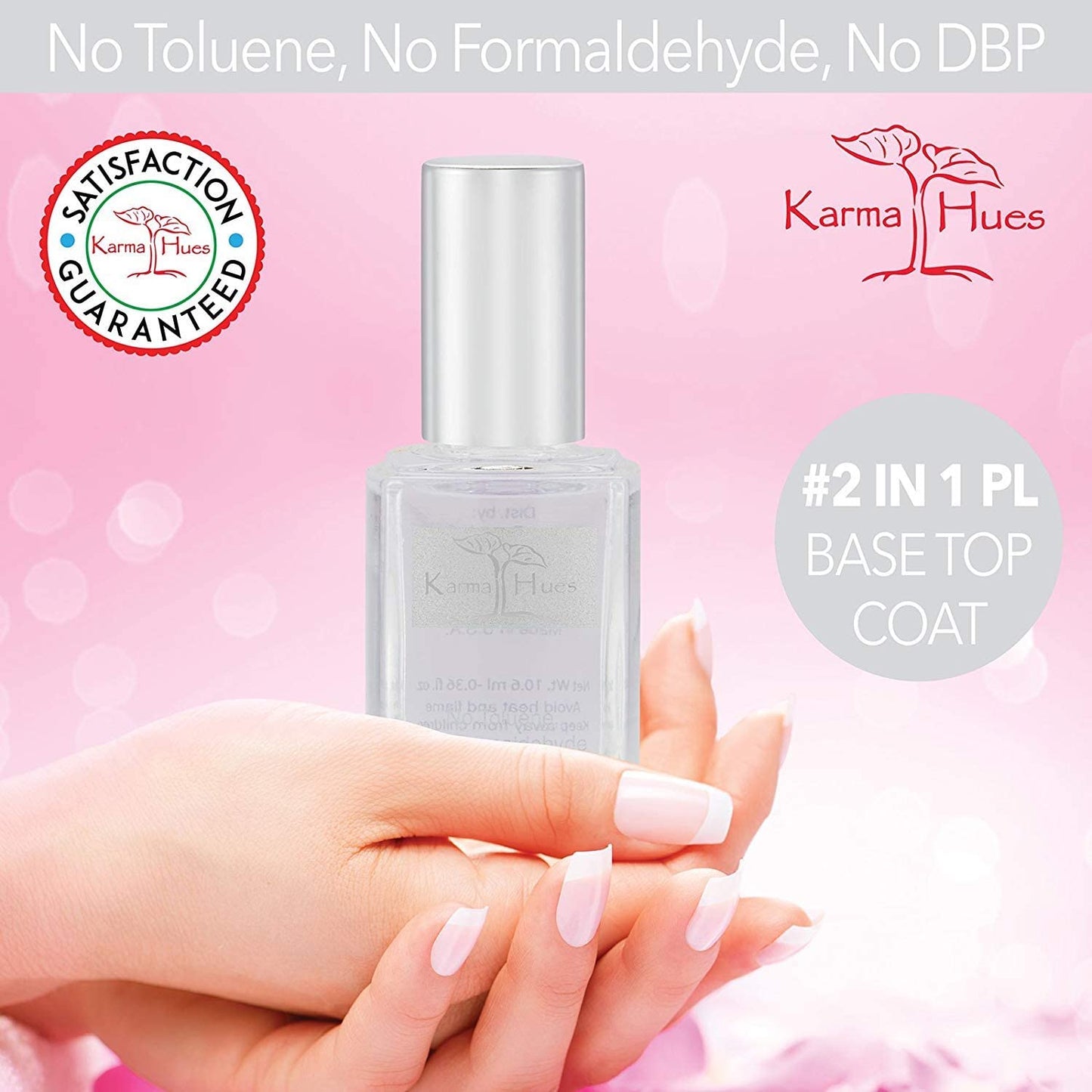 karma organic Unscented Nail Polish Remover, Non-Toxic Nail Treatment Vegan Cruelty-Free) (Unscented) (Unscented +Top/Triple Bas) Beauty & Personal Care karma organic
