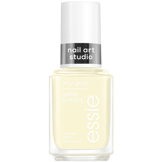 essie Nail Art Studio Jelly Gloss Polish, Vegan, Sheer Yellow Nail Polish, Buttercup Jelly, 0.46 Fl Oz Beauty & Personal Care essie