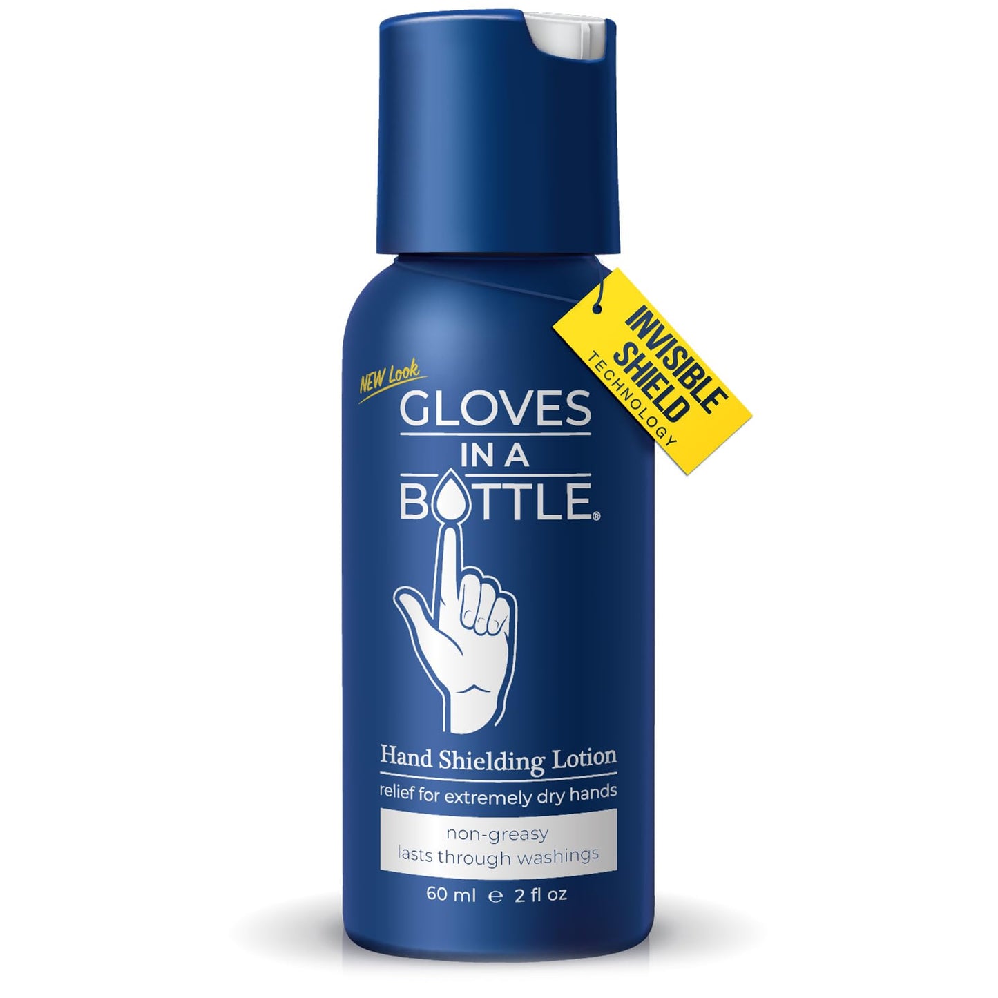 Gloves In A Bottle Hand Lotion for Nurses - Best Travel Hand Cream for Dry, Cracked Hands, Eczema & Psoriasis Relief - Silicone Glove Hand Lotion