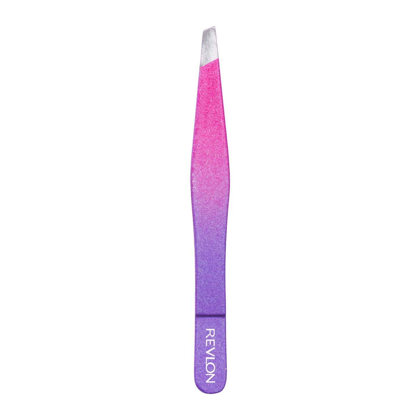 Revlon Diamond Collection Slanted Tip Tweezers, Ultra-Sharp for Precision Eyebrow Shaping and Facial Hair Removal, Stocking Stuffer for Women, 1 count
