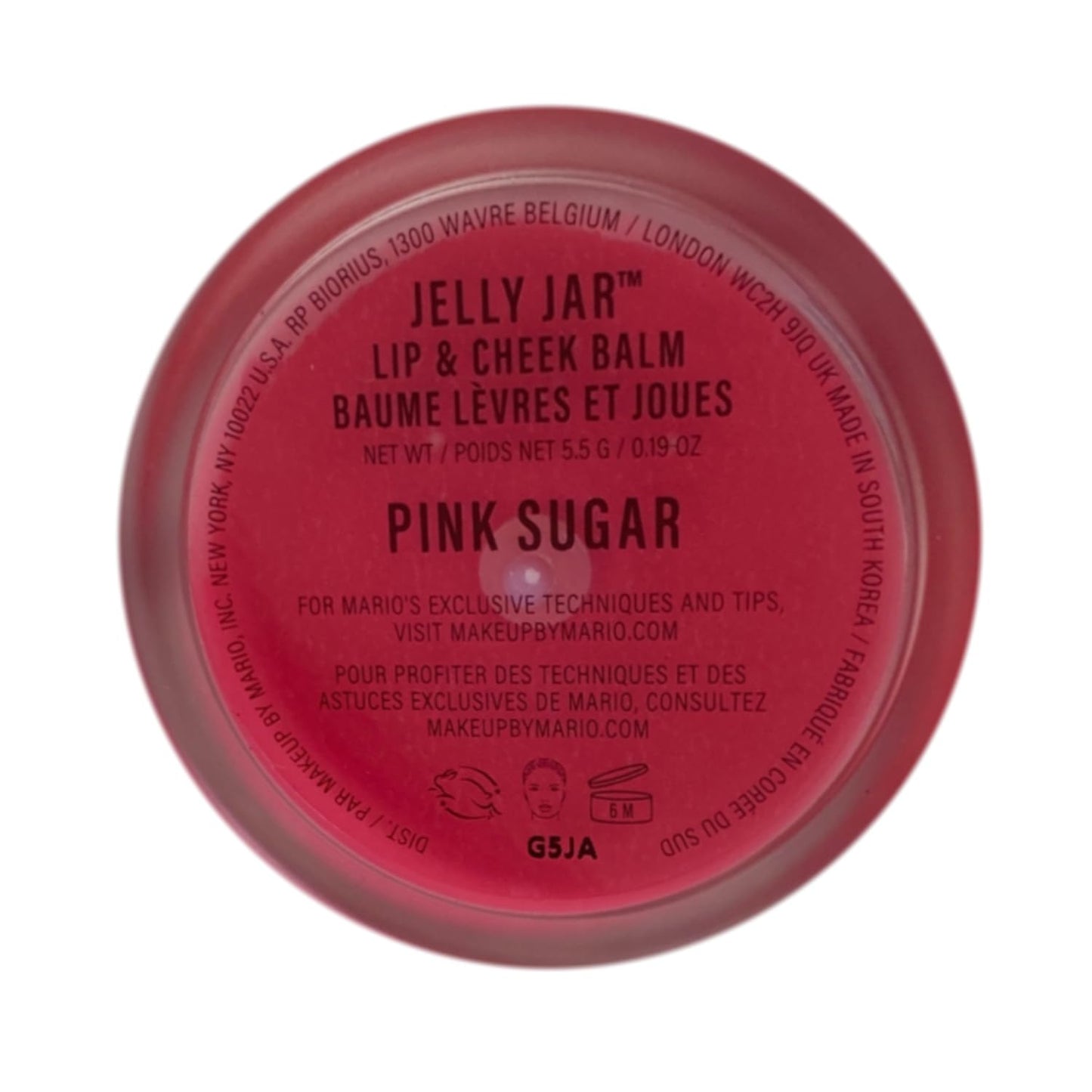 Makeup By Mario Jelly Jar Lip & Cheek Balm - Pink Sugar (5.5 g / 0.19 oz)