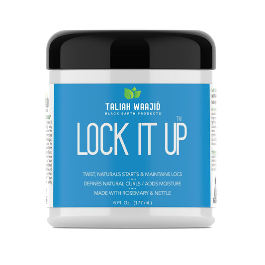 Taliah Waajid Lock It Up - Natural Hair Styling Gel for Dreadlocks, Twists & Coils - Firm Hold, No Flakes - 6 oz (Pack of 7)