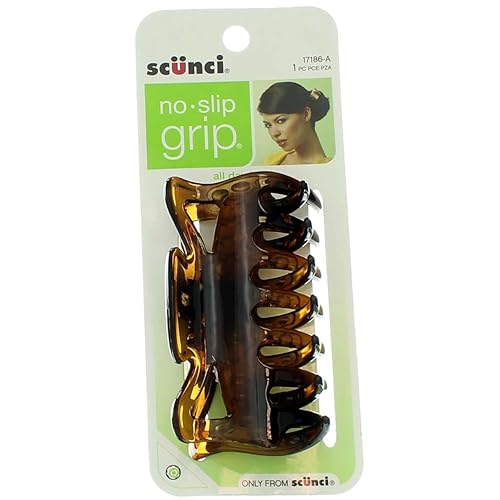 Scunci No Slip Grip All Day Hold Butterfly Jaw Clip