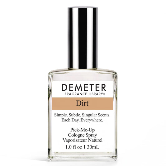 DEMETER Natural Perfume Spray Cologne for Women, Dirt, 1 oz