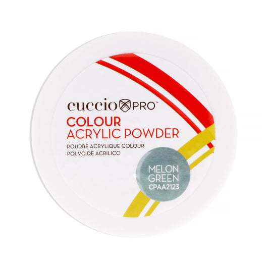 Colour Acrylic Powder - Melon Green by Cuccio PRO for Women - 1.6 oz Acrylic Powder Beauty & Personal Care Cuccio