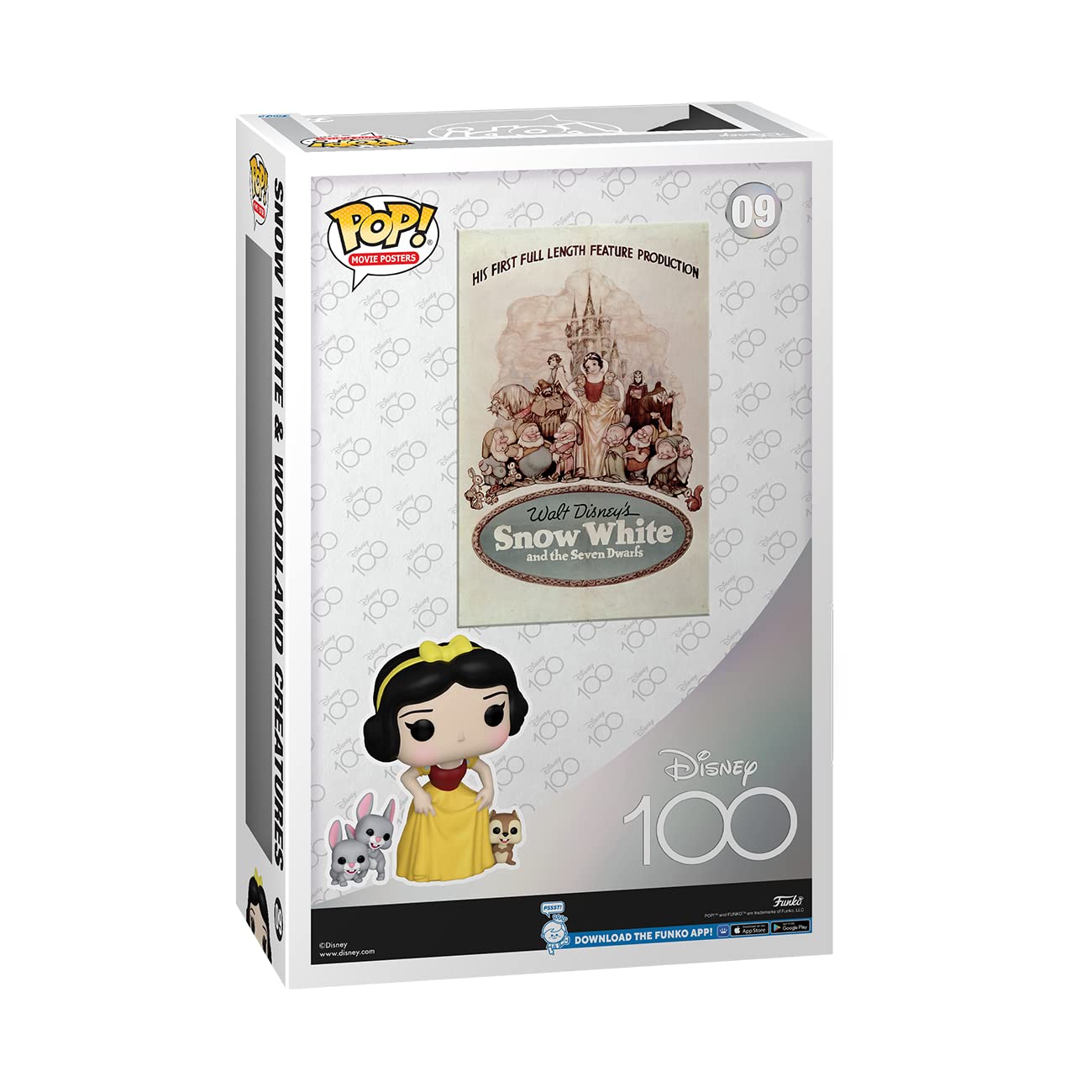 Funko POP! Movie Poster: Disney - Snow White - Collectable Vinyl Figure - Gift Idea - Official Merchandise - for Kids & Adults - Movies Fans - Model…