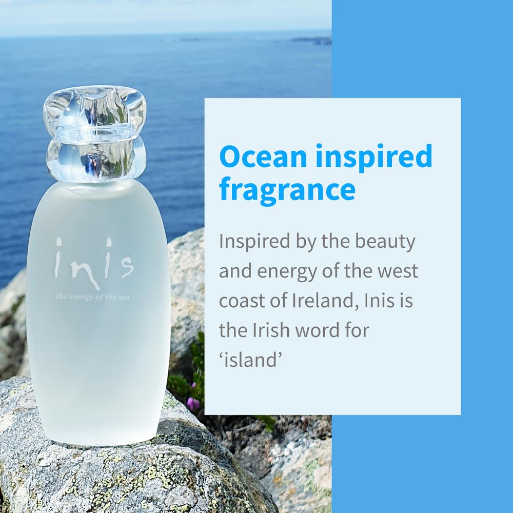 Inis the Energy of the Sea Cologne Spray - Unisex Perfume for Women and Men - Clean, Fresh, Ocean Cologne - 3.3 Fl Oz