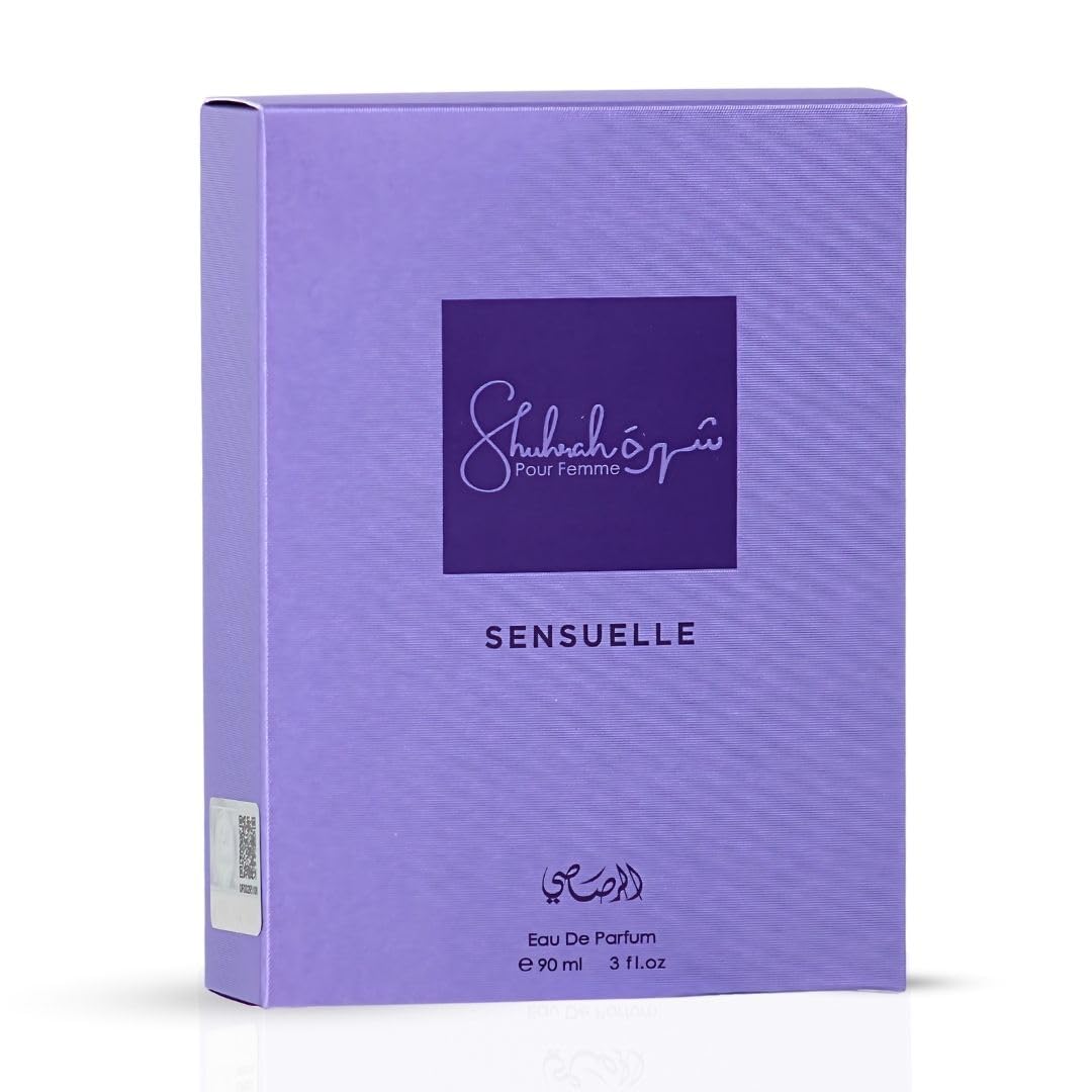 RASASI Shuhrah Sensuelle Eau de Parfum Spray 90ml (3.0 Oz) | A Fragrance for the Modern Muse | Luxurious Floral Perfume