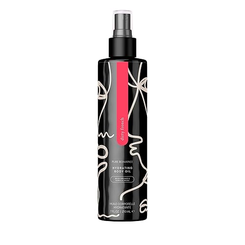 Pure Romance Hydrating Body Oil – Non-Greasy After Shower Moisturizer for Dry Skin – Infused with Jojoba and Argan Oils – Mist