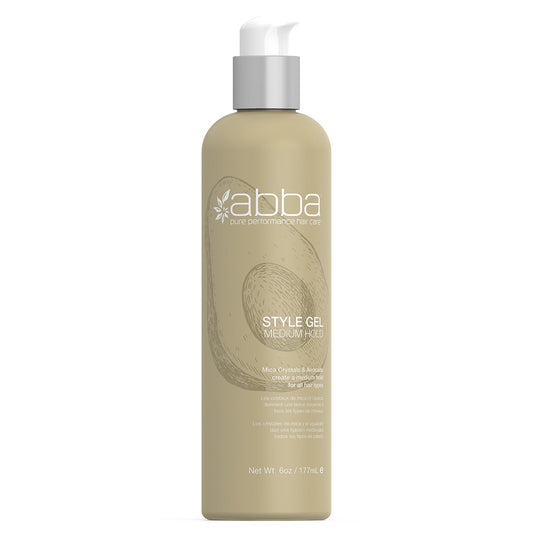 ABBA - Pure Style Gel Medium Hold - Mica Crystals & Avocado, 6 fl oz