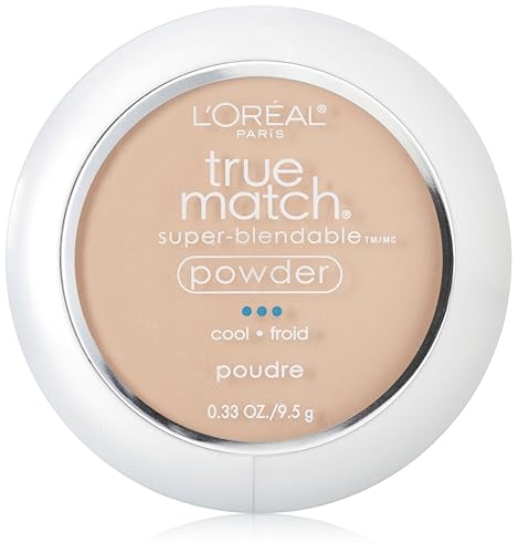 L'Oréal Paris True Match Super-Blendable Powder, Alabaster, 0.33 oz.