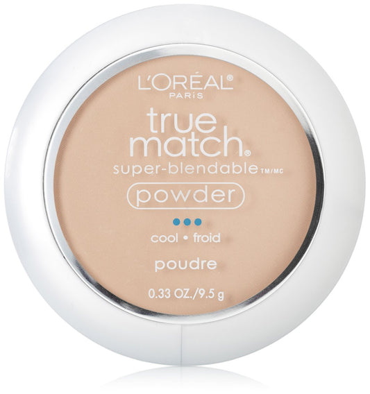 L'Oréal Paris True Match Super-Blendable Powder, Alabaster, 0.33 oz.