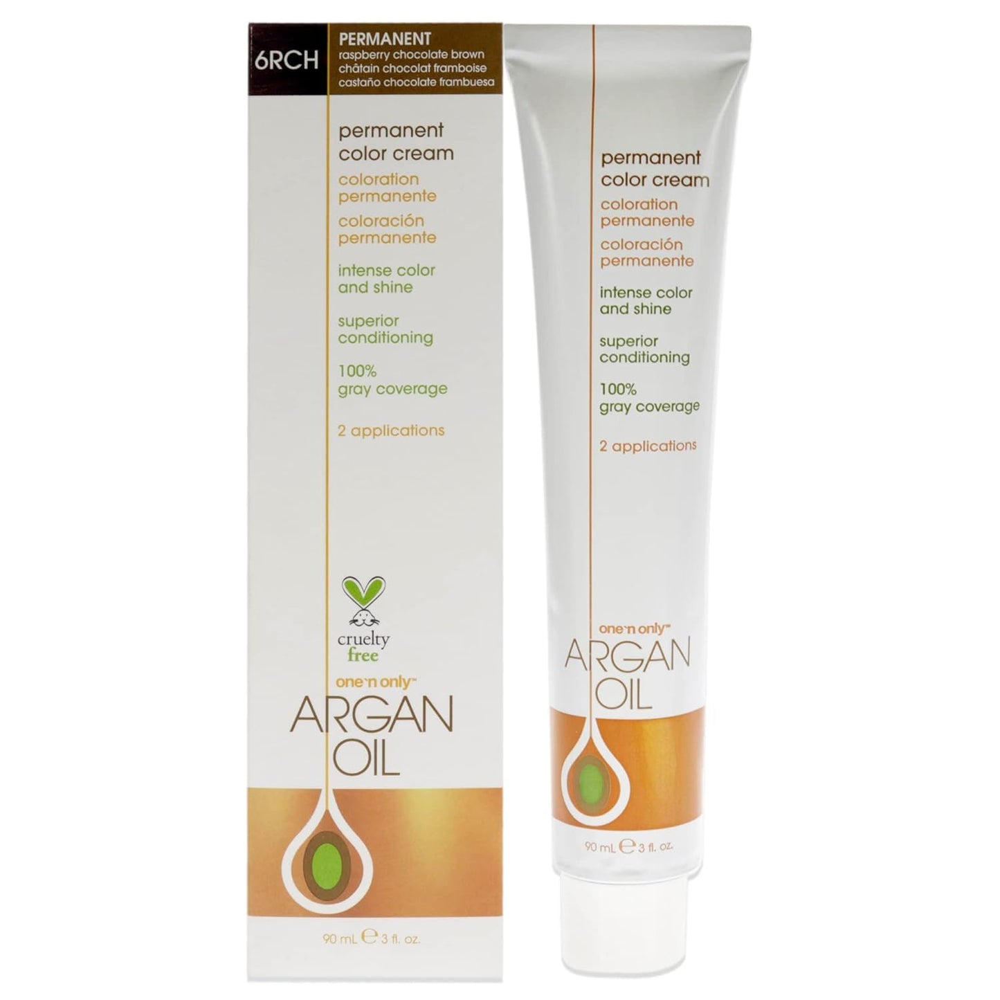One N' Only Permanent Hair Color - Permanent Hair Dye Made with Argan Oil - Delivers Rich, Accurate Tones with Gray Coverage - Improves Moisture