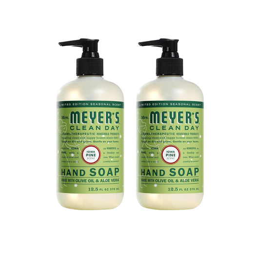 Mrs. Meyer's Clean Day Liquid Hand Soap Iowa Pine, 12.5 Fl Oz (Pack of 2) Beauty & Personal Care Mrs. MEYER'S
