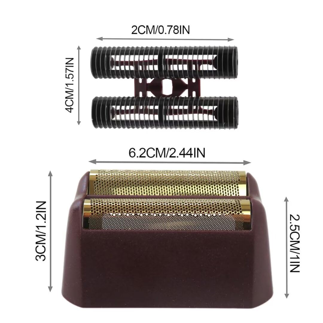 Shaver Replacement Foil and Cutter Bar Assembly Compatible for Wahl 5 Star Series Finale, 7031-100, 7043-100 Super Close Shaving Replacement Heads Beauty and Personal Care USonline911