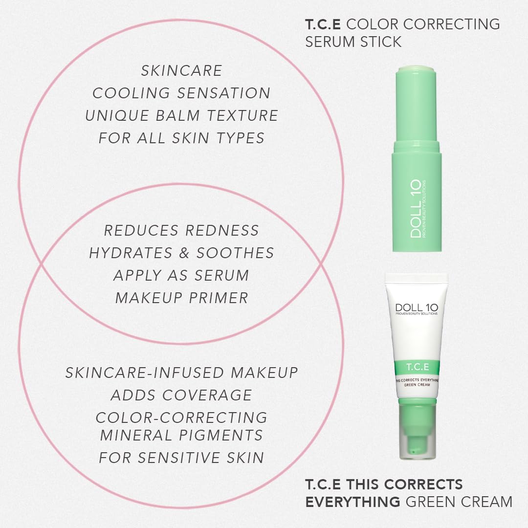 T.C.E Color Correcting Serum Stick - Doll 10 Beauty