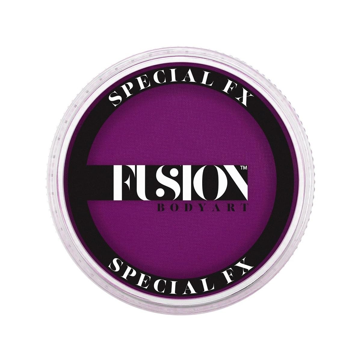 Fusion Body Art and FX Pro Special Effects Paint | Neon Violet (32gm), Professional Quality Water Activated Special FX Paint Supplies Single Color