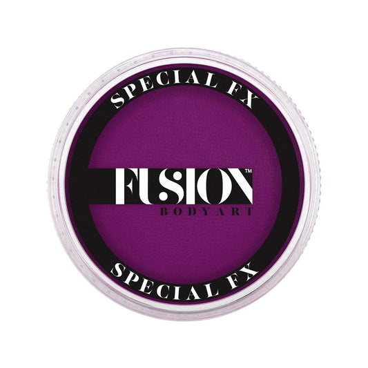 Fusion Body Art and FX Pro Special Effects Paint | Neon Violet (32gm), Professional Quality Water Activated Special FX Paint Supplies Single Color