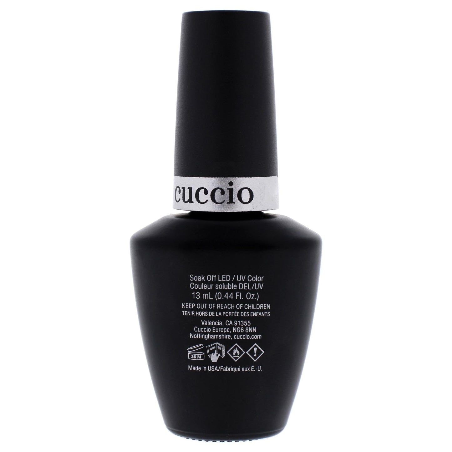 Cuccio Colour Veneer Nail Polish - Triple Pigmentation Technology - Polish Free Soak Off Gel - For Manicures And Pedicures - Full Coverage - Long