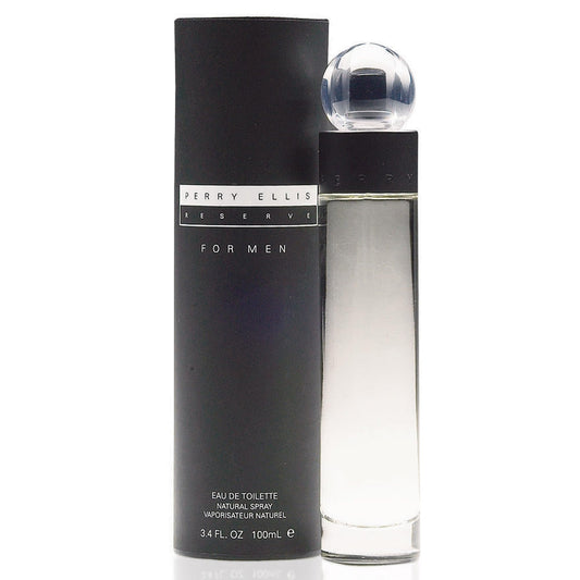 Perry Ellis Reserve Eau De Toilette Spray for Men - Mens Cologne, Long Lasting Perfume, EDT, Fragrance with Notes of Juniper, Citrus & Exotic Woods