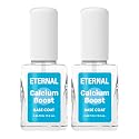 Eternal Calcium Gel Nail Builder 13.5mL Base Coat Nail Polish | Clear Nail Polish for Nail Care & Nail Strengthener for Thin Nails and Growth | Fast Beauty & Personal Care Eternal