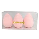 JOSALINAS Makeup Blenders Sponges 3 Pack for Foundations, Powders & Cream Blending, Pink