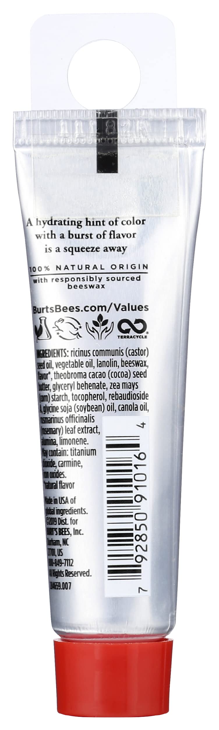 Burts Bees, Lip Balm Tinted Squeezy Summer Melon, 0.43 Ounce